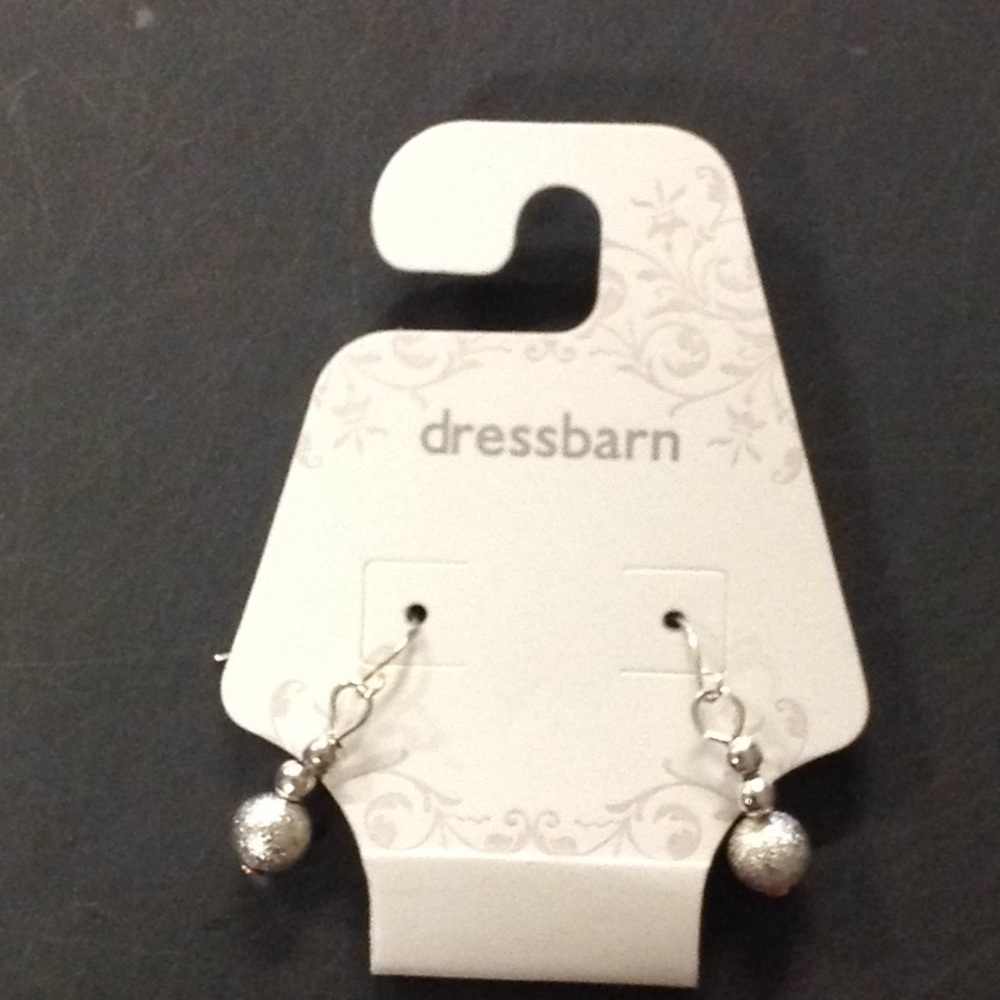 Dress Barn Silver Dangle Earrings